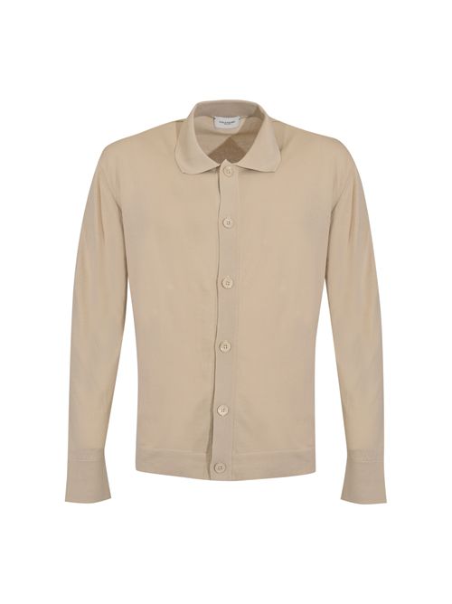 Giacca camicia in maglia di cotone Paolo Pecora | A044 F1001420